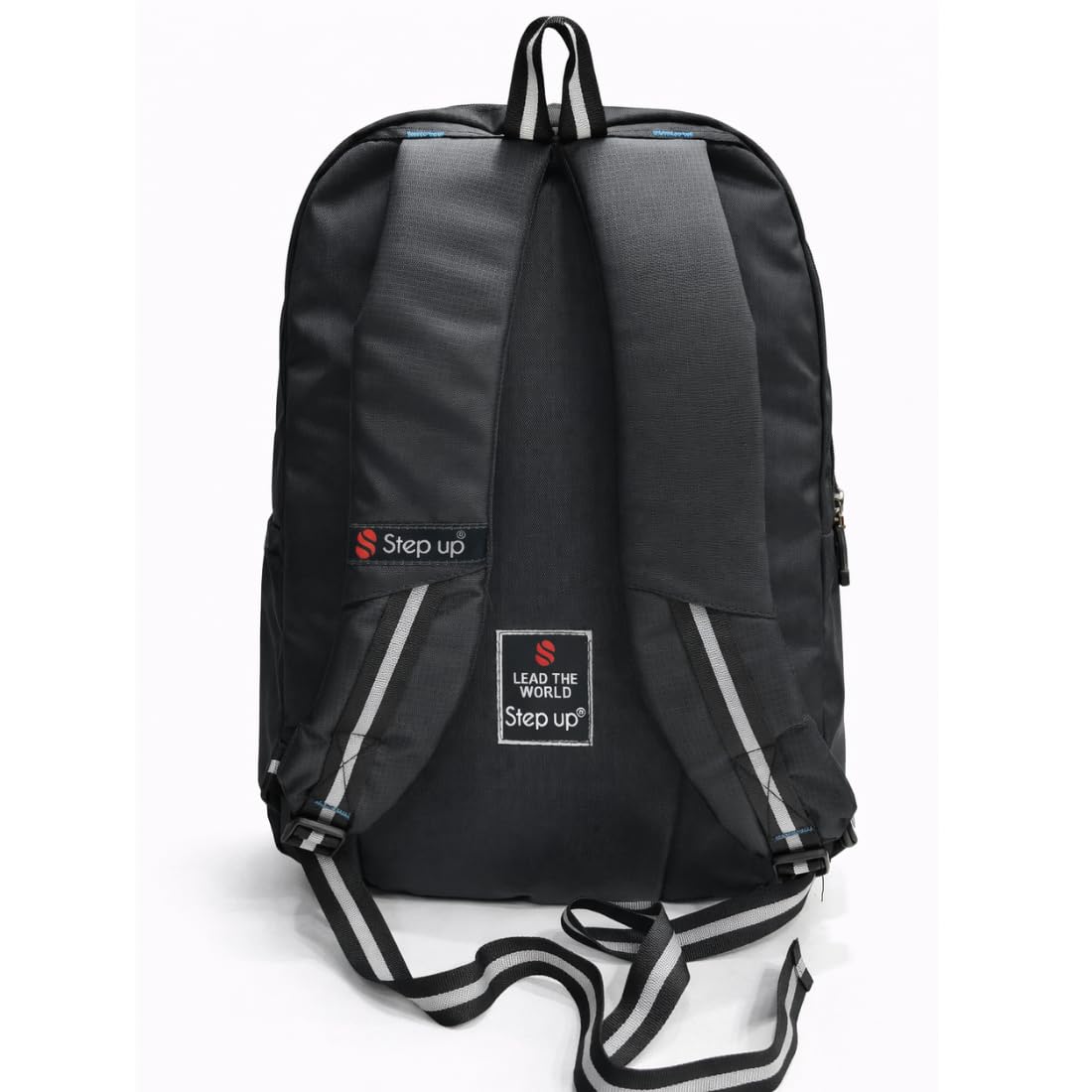 Step Up STREET RACING 35 L Laptop Backpack for Men & Unisex | Water-Resistant Nylon Backpack | Fits up to 15.6 Inch Laptop | 19 Inch College & Travel Bag.