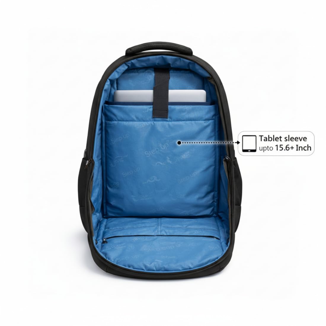 Step Up STREET RACING 35 L Laptop Backpack for Men & Unisex | Water-Resistant Nylon Backpack | Fits up to 15.6 Inch Laptop | 19 Inch College & Travel Bag.