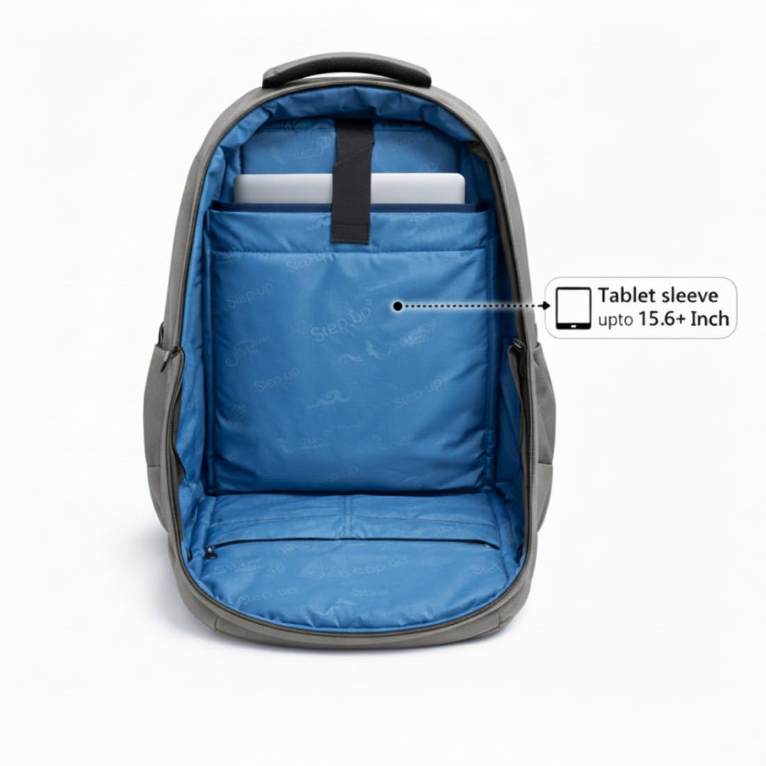 Step Up *UNSTOPABLE* 37 L Laptop Backpack for Men & Unisex | Water-Resistant Nylon Backpack | Fits up to 15.6 Inch Laptop | 19 Inch Travel & College Bag.
