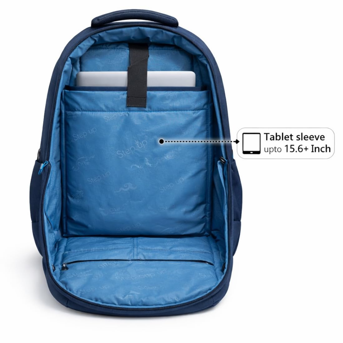 Step Up CONSISTENCY PRO 35 L Laptop Backpack for Men & Unisex | Water-Resistant Nylon Backpack | Fits up to 15.6 Inch Laptop | 19 Inch Office & College Bag..