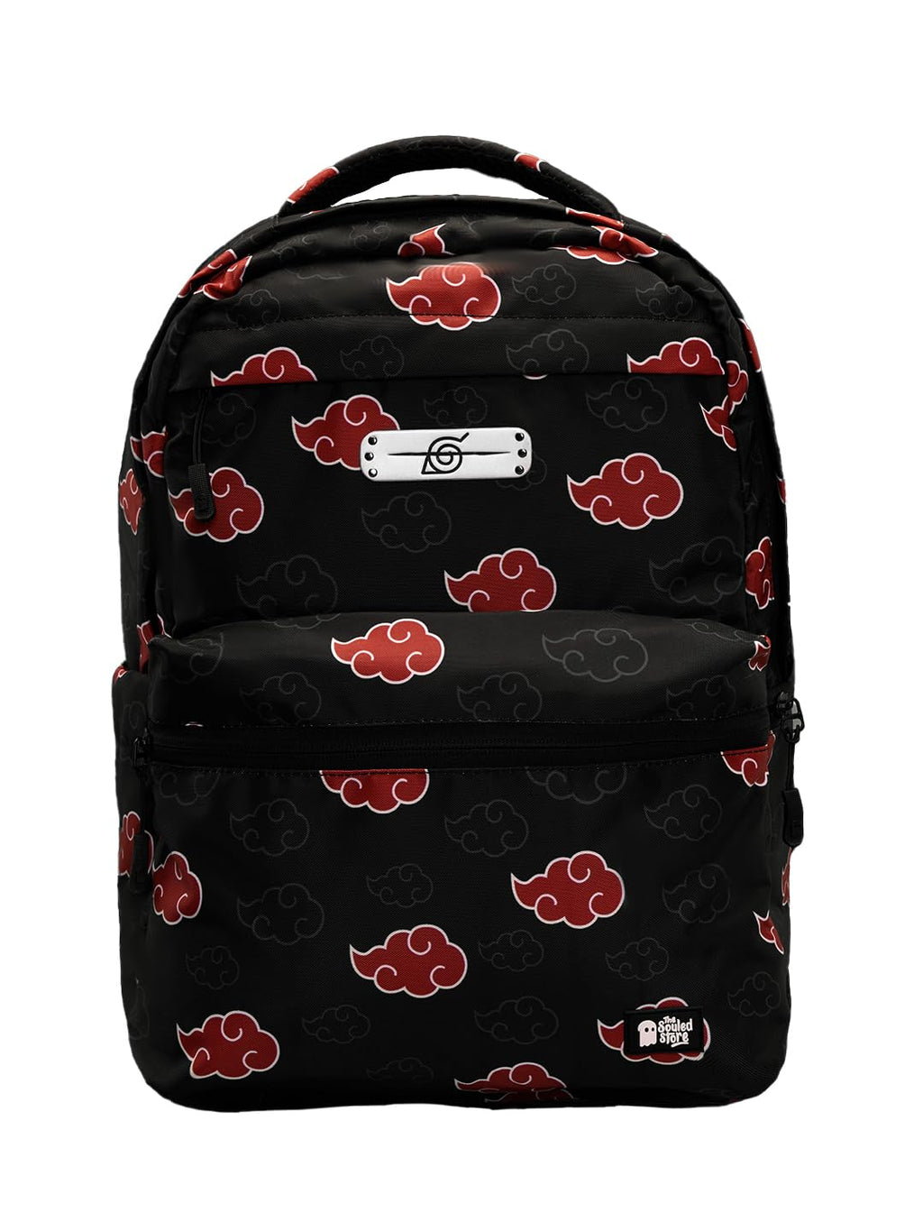 The Souled Store Naruto: Akatsuki Rogue Shinobi Adult Unisex Black 15.5L Backpacks