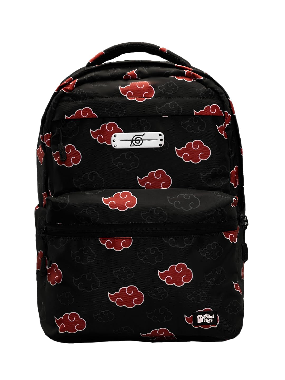 The Souled Store Naruto: Akatsuki Rogue Shinobi Adult Unisex Black 15.5L Backpacks