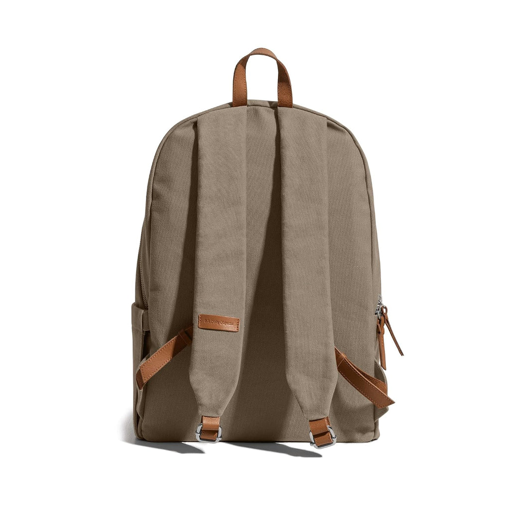 DailyObjects Pedal Everyday Casual Laptop Backpack Compatible with upto 14 inch Laptop | Unisex Travel Backpack | Made of Durable Canvas Material | Zippered Compartments with Pockets