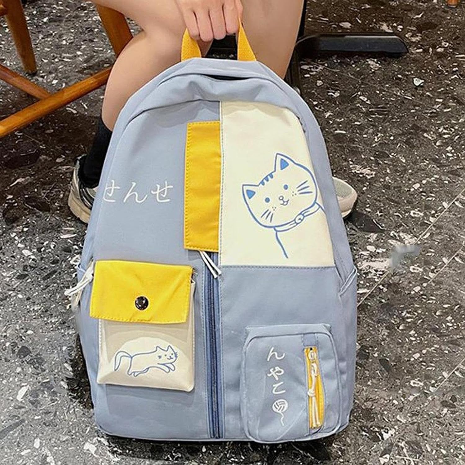 LR Decor Anime Backpack Back Pack Wallet Outdoor Daypack for Travel Decor Anniversary